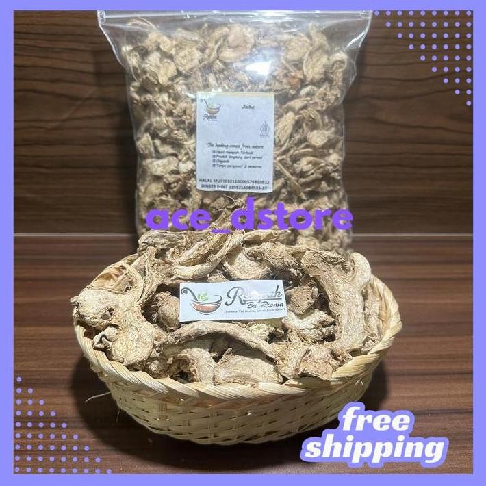 

JAHE KERING MINUMAN HERBAL BERAT PRODUK 500 GRAM BY ACE D'STORE