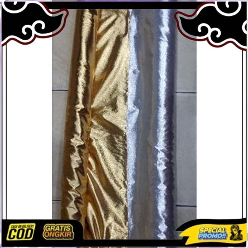 New Stock Kain Lame Silver Dan Gold