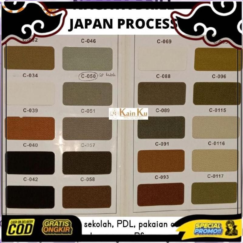 Top Today Kain Nagata Drill 1,5 Meter Untuk Seragam