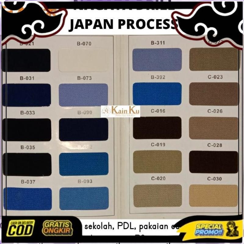 Trending Kain Nagata Drill 1,5 Meter Untuk Seragam