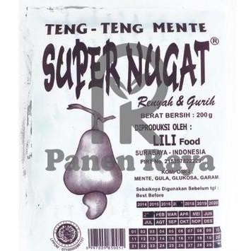 (Good) Teng Teng Ting Ting Mede Mente Super Nugat Nougat Lili Mete Plastik