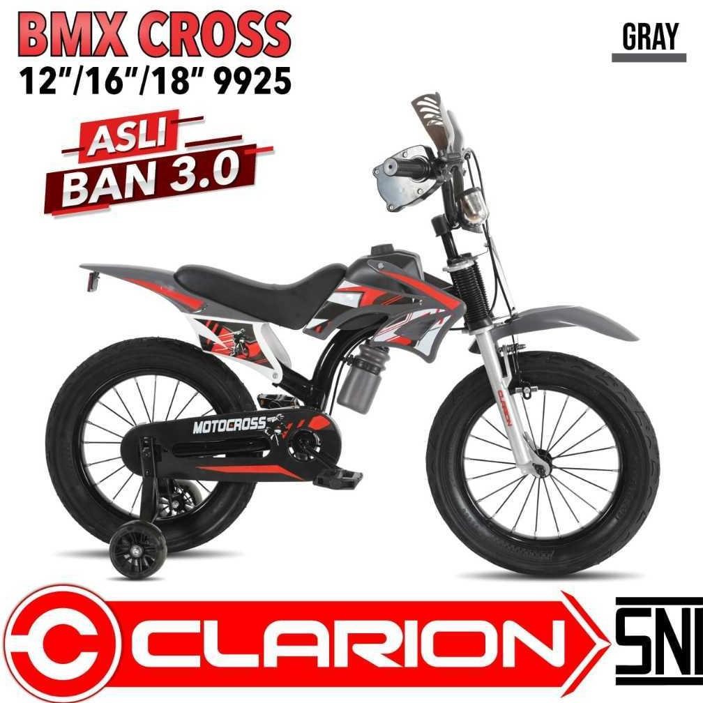 Sepeda model motor trail sepeda anak 18 inch CLARION 9925 BAN BESAR SEPEPA MOTOR CROSS GOES SEPEDA T