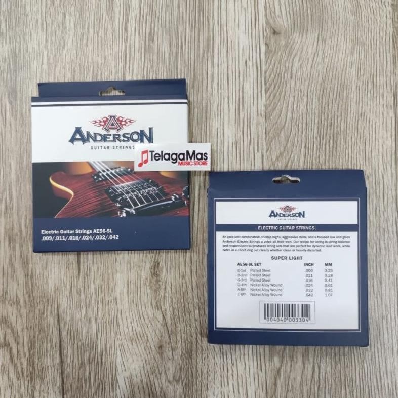 senar gitar elektrik Anderson original