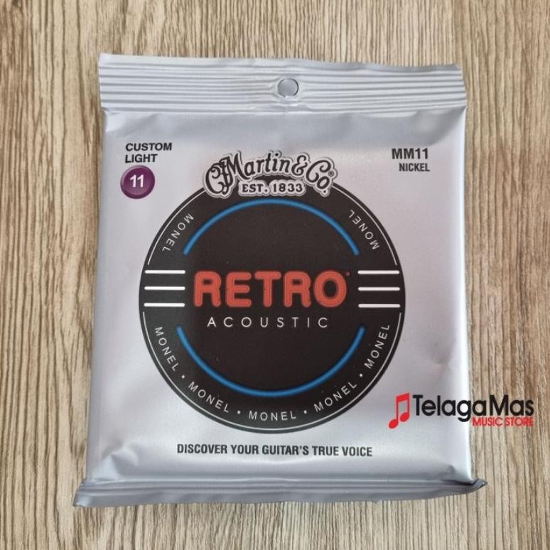 Senar gitar akustik martin MM11 original