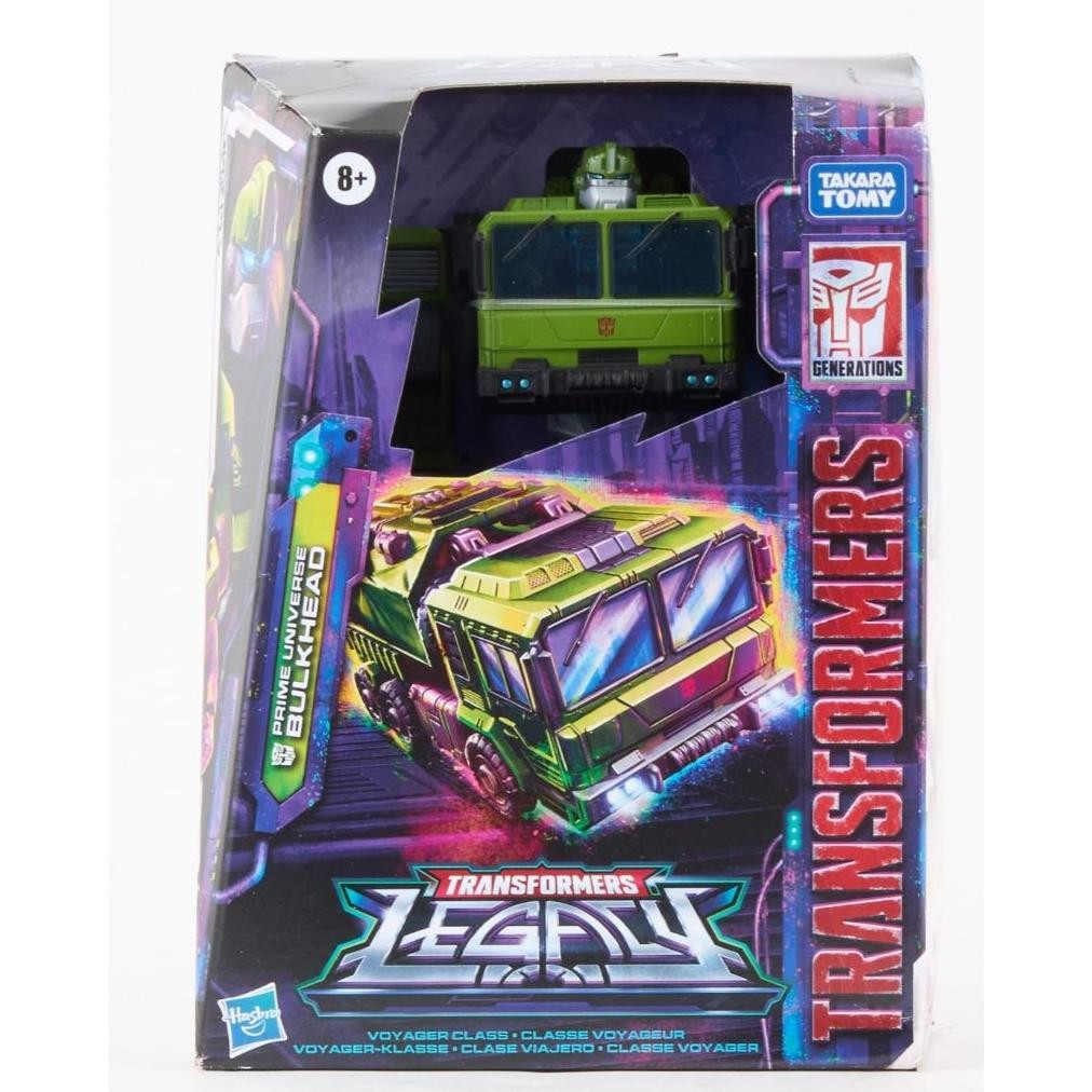 TRANSFORMERS TOYS GENERATIONS LEGACY VOYAGER PRIME UNIVERSE BULKHEAD ACTIONFIGUR KINDER AB 8 JAHREN,