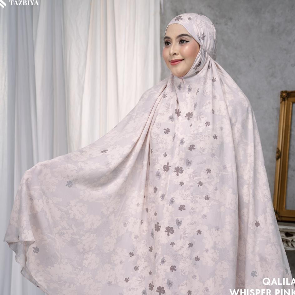 Mukena Tazbiya Qalila Series Mukena Rayon Dewasa 2In Set Sajadah Mukena Sajadah