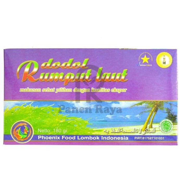 (Good) Dodol Rumput Laut Phoenix Lombok
