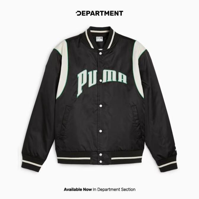 Jaket Pria Puma Team Varsity 62369101 Original Original