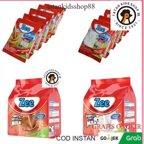 

(Good) Zee Renceng Sachet Vanila Dan Coklat Bag 10 x 38gr Susu Pertumbuhan Anak 3 Tahun Sampai 12