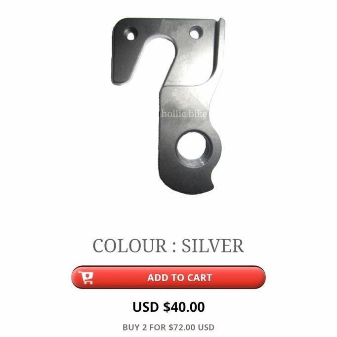 Anting RD ORBEA Derailleur Hanger Dropout Sepeda Orbea Alma murah