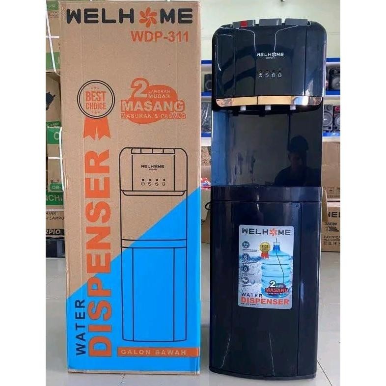 DISPENSER GALON BAWAH WELHOME 3 KRAN