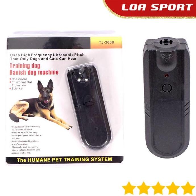 Alat Penghalau Penjinak Anjing Ultrasonic Dog Repeller Keko TJ-3008 Peliharaan
