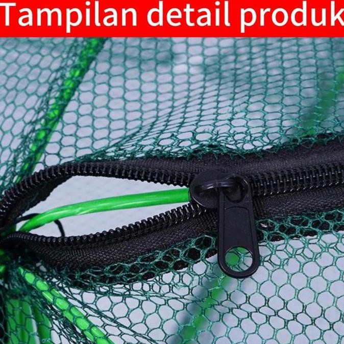 DY106 >> Perangkap Ikan Jebakan Udang Lobster Lele Jaring Nilon Bubu Jaring 6, 8, 10, 12, 16 dan 20 