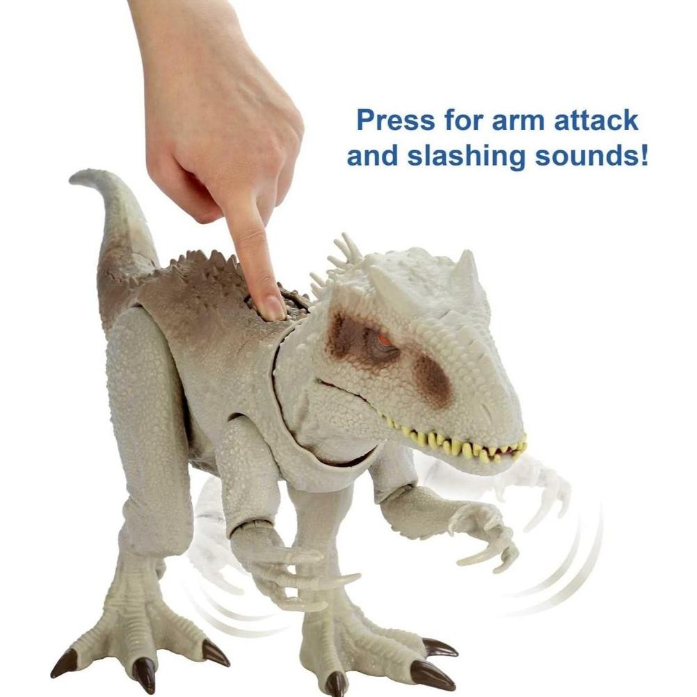 FIGUR JURASSIC WORLD DESTROY 'N DEVOUR INDOMINUS REX ASLI