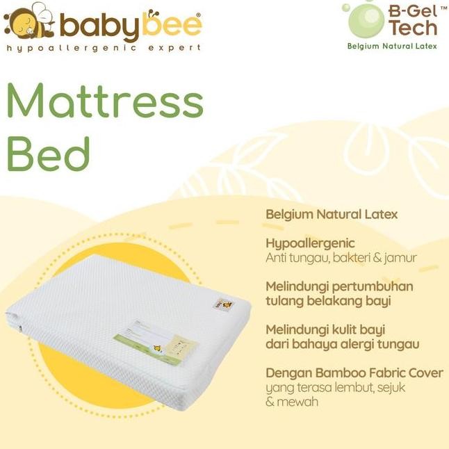 Babybee Matras Bed 120 X 70 X 10 Kasur Alas Tempat Tidur Bayi Latex