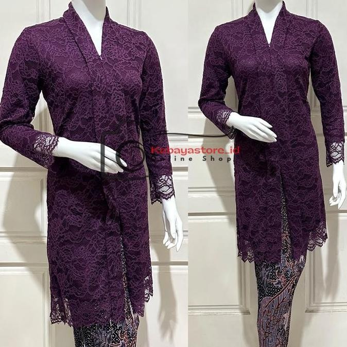 Setelan kebaya modern kartini brokat - Kebaya wisuda remaja mewah - Atasan kebaya modern dan elegan 