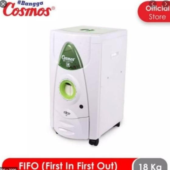 COSMOS DISPENSER BERAS 18KG FIFO 18 - TEMPAT BERAS - BOX BERAS COSMOS (INSTAN)