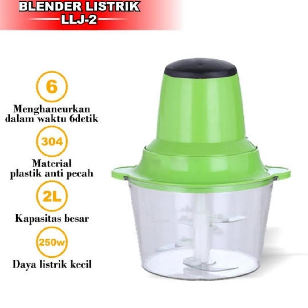 Meat Grinder Chopper listrik /Blender Daging Plastik/Meat Grinder/Blender serbaguna / Chopper