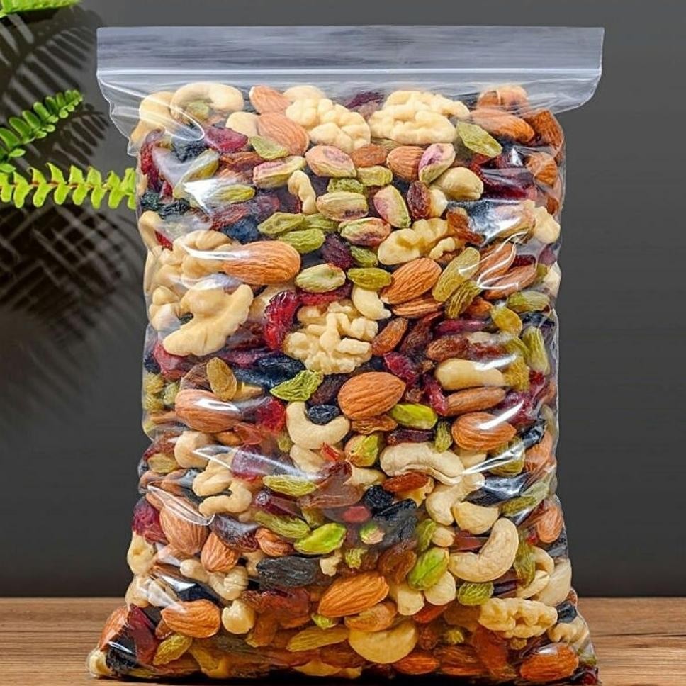 

Mix Kacang Kismis G 1Kg Campuran Kenari Almond Gajus Kismis Hitam Emas
