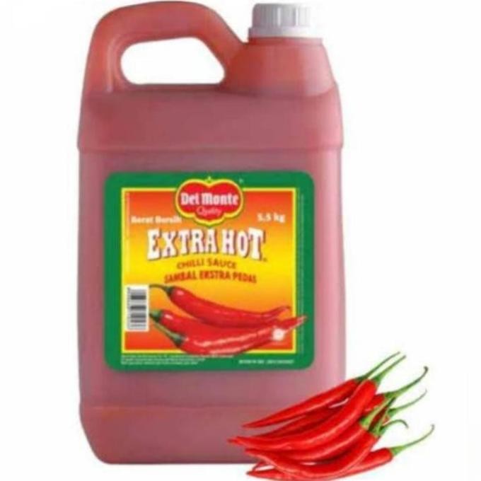 

Murah Delmonte Saus Tomat Ketchup/ Sambal Extra Hot Jerigen Halal Murah Agen Grosir 5,7 Kg