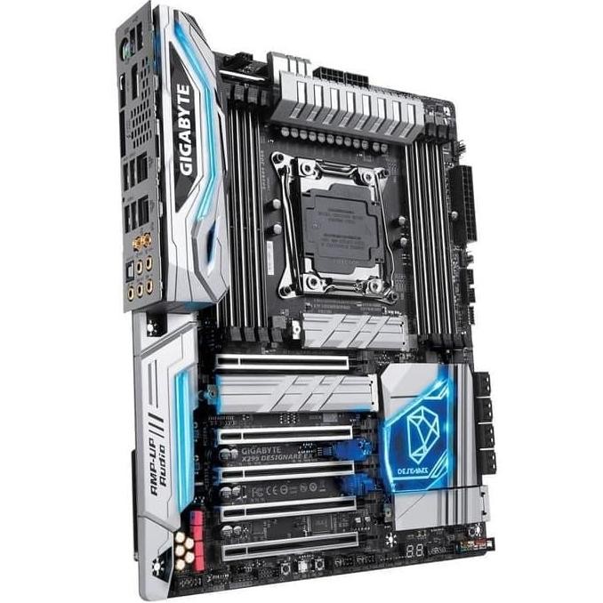 GIGABYTE X299 DESIGNARE EX INTEL X299 LGA2066 DDR4 ATX MOTHERBOARD ORIGINAL DAN TERPERCAYA