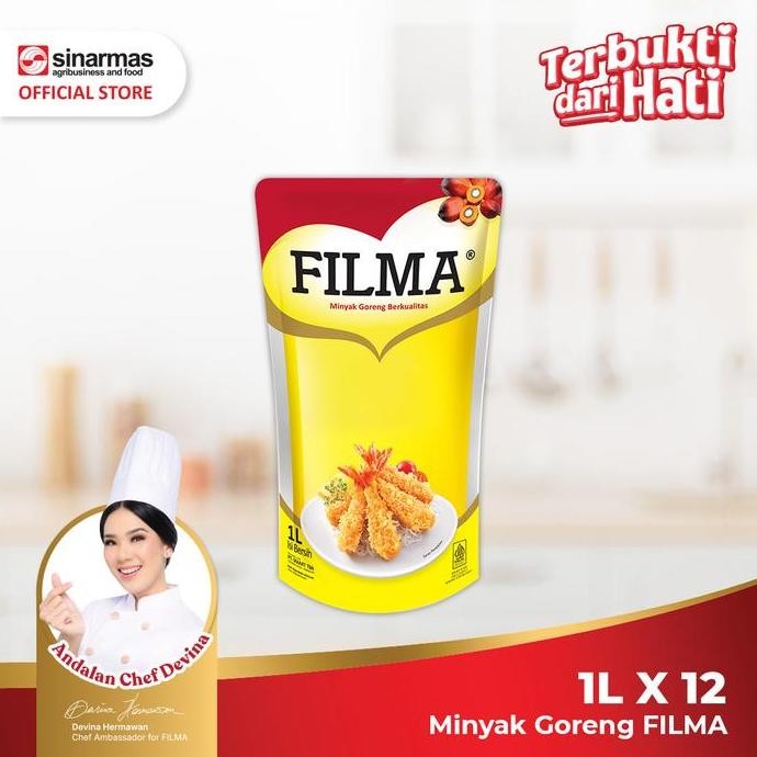 Grosir Filma Minyak Goreng Pouch 1L X 12 Pcs (1 Karton)