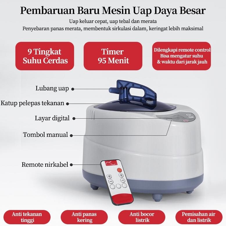 Terlaris Se-7 Benbo Sauna Uap Lipat / Sauna Uap Rumah Tangga /Mesin Sauna Uap Portable/Sauna Portabl
