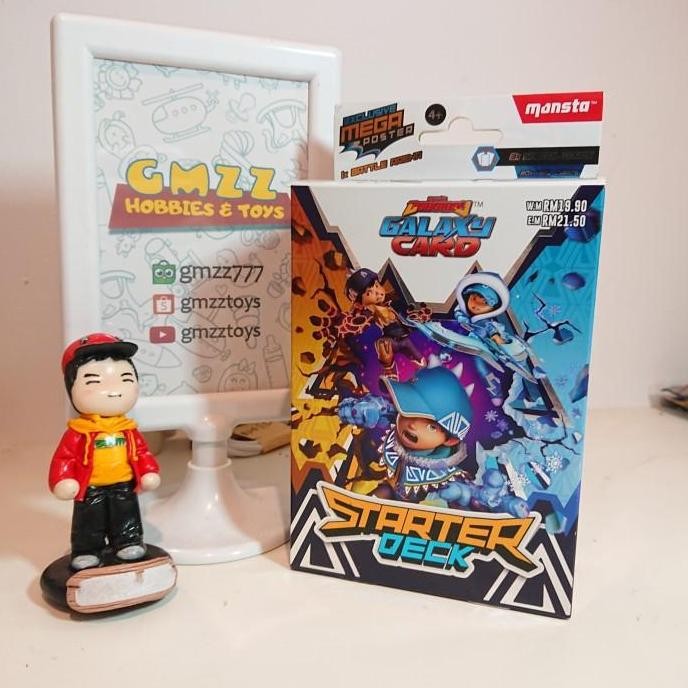 (Best) YukSayangAnak- Kartu Boboiboy Galaxy Card Original Boboiboy Starter Deck Mainan Kartu