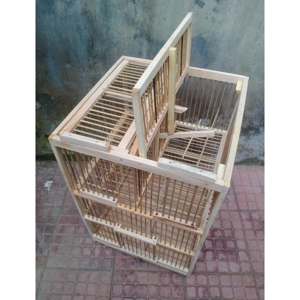 Sangkar Jebakan Burung Otomatis Pakai Per | Sangkar Pikat Burung Model 2 Pintu Atas