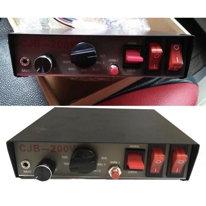 Sirine Patwal Polisi TOA 200 Watt Plus Jumper