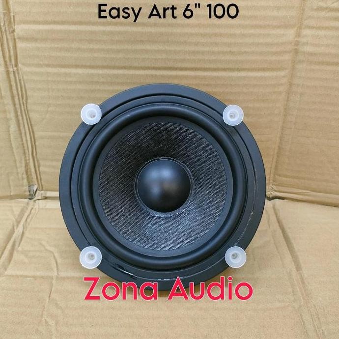 DB257 }} SPEAKER WOOFER 6 INCH EASY ART MURAH BERKUALITAS / SPEAKER EASY ART 6 INCH