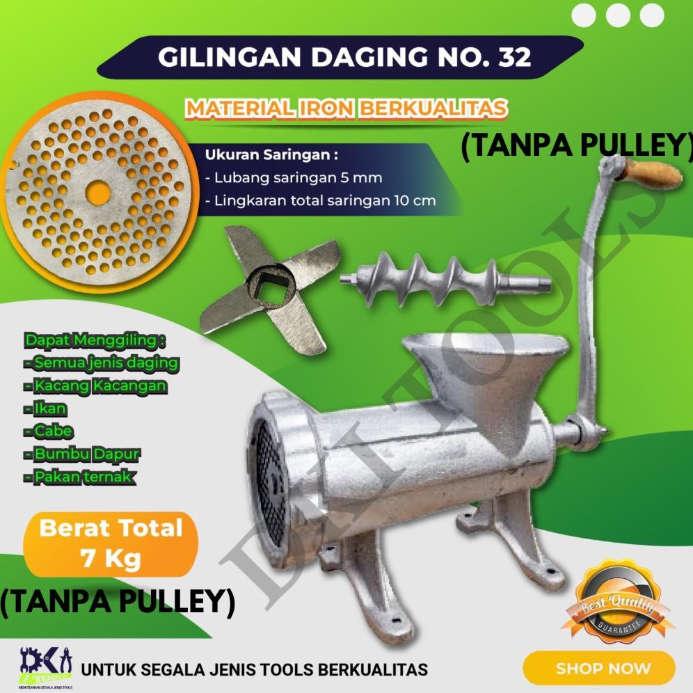 Gilingan Daging Meat Mincer / Penggiling Daging Kacang Kacangan Pakan Ternak