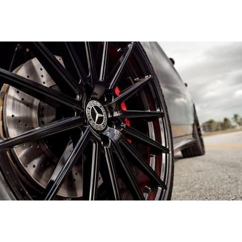 (Best) Dop Velg Mercedes Benz - Mercy 75mm Black OEM Quality