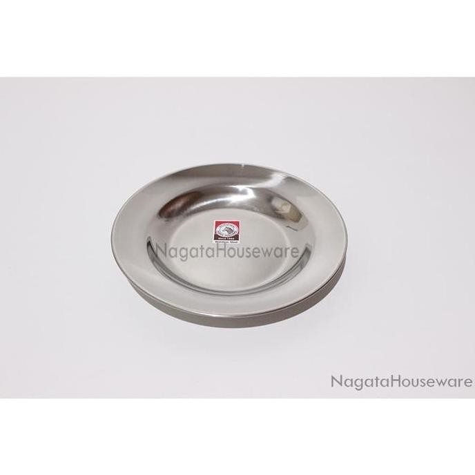 (Good) Piring Makan Stainless Steel Deep Plate Zebra 120018 Murah SUS304 Ori