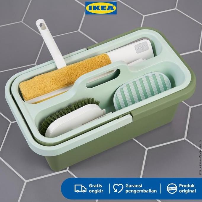IKEA PEPPRIG Ember Dan Wadah Peralatan Pembersih Minimalis FT