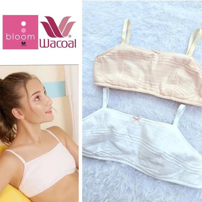 MINI BRA WACOAL ANAK KATUN JUNIOR S,M,L,LL BLOOM STEP 2 MINISET MINI SET REMAJA CD CELANA DALAM PERE