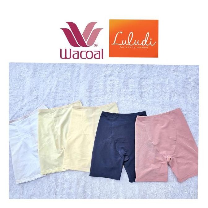 CELANA PENDEK KORSET WANITA LULUDI by WACOAL GIRDLE SHAPEWEAR LG 4009 LG4009 L LL EL K21