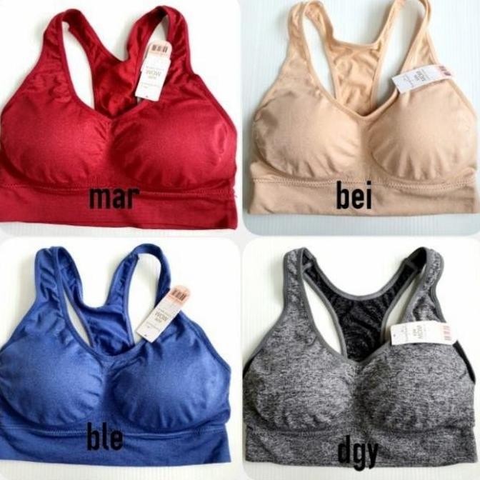 Sport bra bh olahraga young hearts (pierre cardin triumph heart adidas