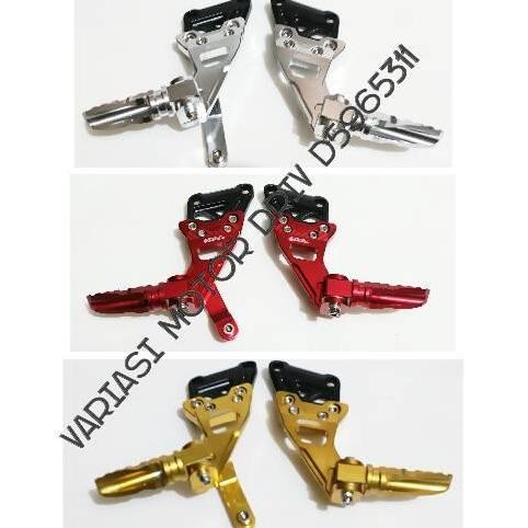 footstep belakang,pijakan kaki belakang ninja rr new,ninja 150 rr cnc Original