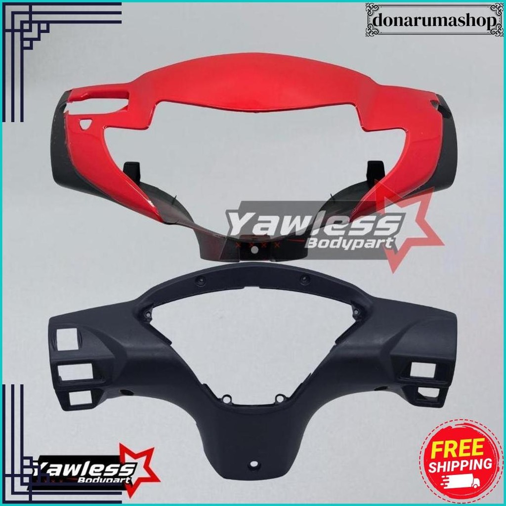 Batok Supra X 125 Lama Merah Plus Lampu Depan Supra X 125 Lama / Totok Depan Supra X 125 Merah Grati