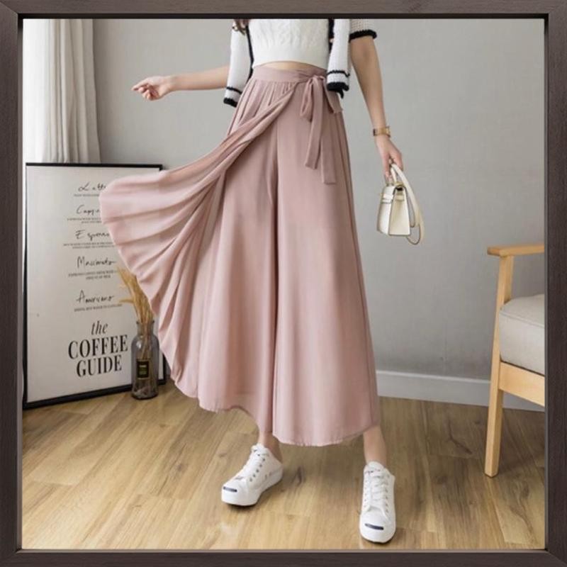 Terbaik TIED ROK CELANA//KULOT ROK COQUETTE LAYER DEPAN TALI SAMPING PITA//TIED AMORA ROK CELANA - T