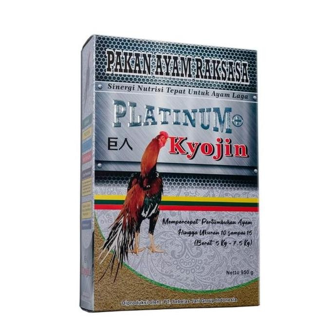 TERBARU - KYOJIN PLATINUM+ PLUS 950gram PAKAN AYAM RAKSASA PERTUMBUHAN AYAM PLUS