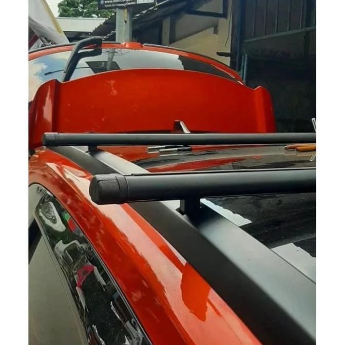 CROSS BAR CROSSBAR RHINO CUSTOM BRACKET FIT ROOFRAIL MOBILIO RS ORIGINAL DAN TERPERCAYA