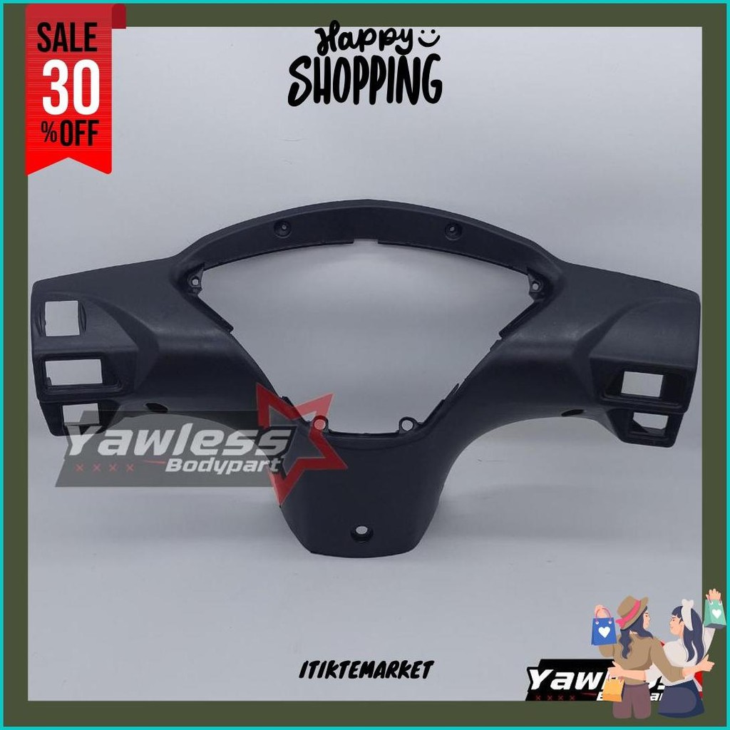 Batok Supra X 125 Batman - Batok Kepala Supra X 125 New Batman 2008 - 2012 Silver Cod