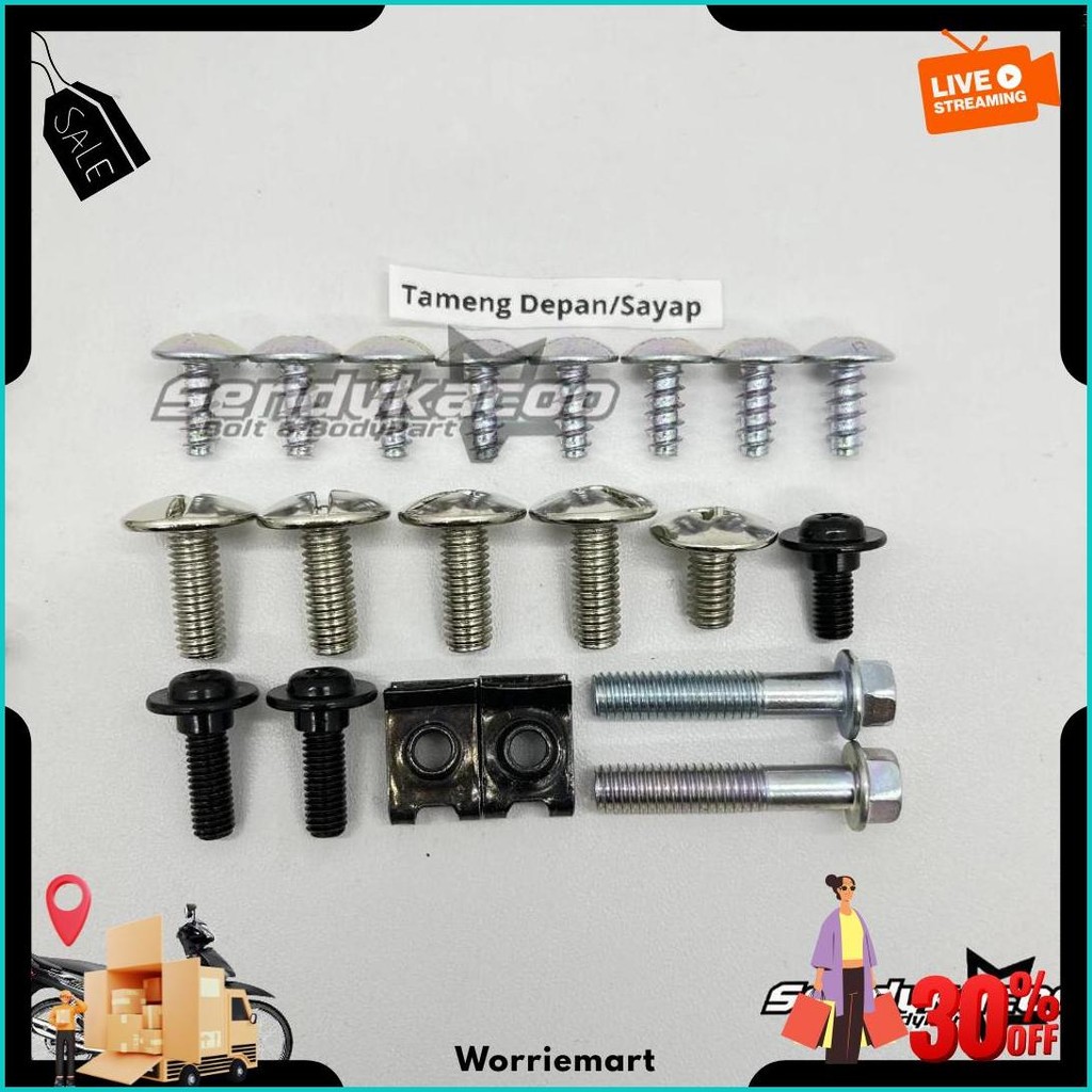 Baut Supra Fit New Full Set / Baut Body Supra Fit New Full Body Cod