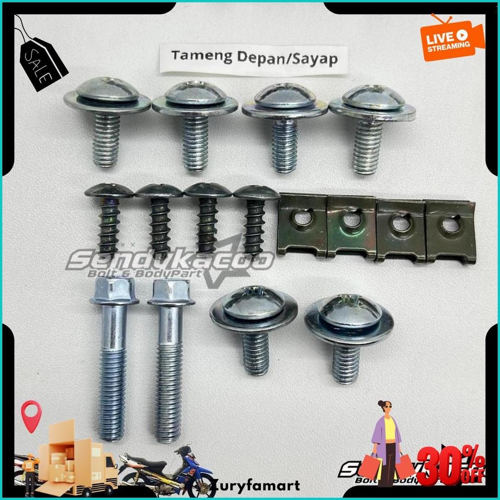 Baut Body Smash 110 New Full Set - Body Smash 110 Lama Lengkap Terlaris