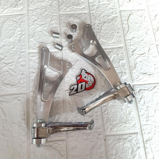 foot step belakang non jomblo knalpot model standar rc3 rc 3 ninja rr Original