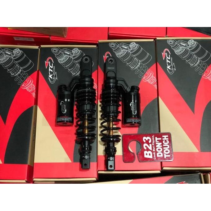 TERMURAH - shock KTC extreme Black Series Nmax Old 335mm double klik new model