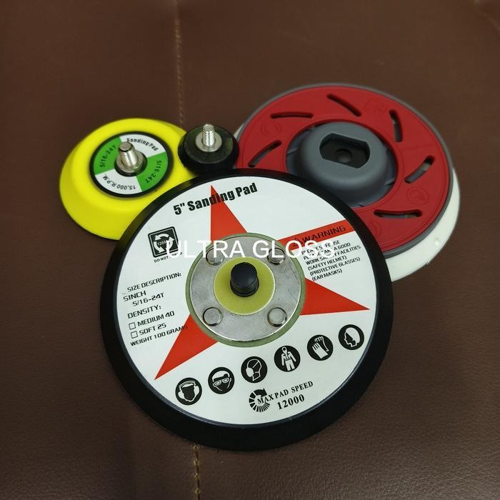 PROMO Backing Plate / Back Pad Dual Action Polisher 5 inch