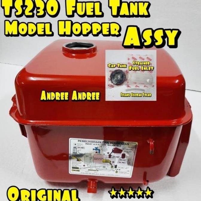 /////] TS230 Model Hopper Fuel Tank Assy Tangki Solar Yanmar TS-230 Original